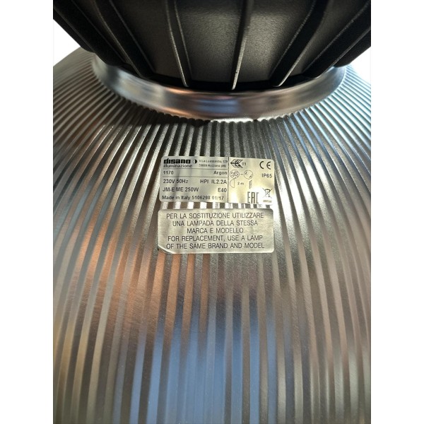 Disano 32264300 argon 1170 sap-e250 nrl ner jm 250w (lampe non incluse)