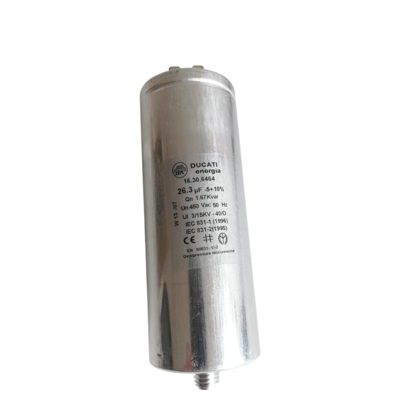 Ducati energia 416306464 1,67kvar450v50hz cond monof  floppy diam 50