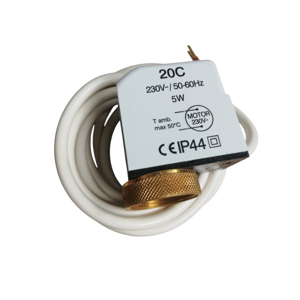 Actionneur électrique thermique Watts e20c-220vfc