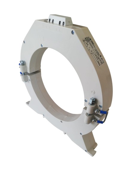 Transformateur toroïdal divisé Frer TDA210 pour relais différentiel, diamètre 210 mm