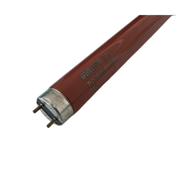 Philips 1815R TL-D Colored 18W Tubo fluorescente G13 Rosso L.60cm