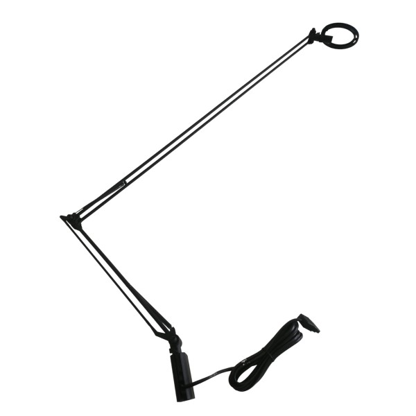 Luceplan d12a01 berenice lampada da parete cm30 35w nera con lampada senza riflettore