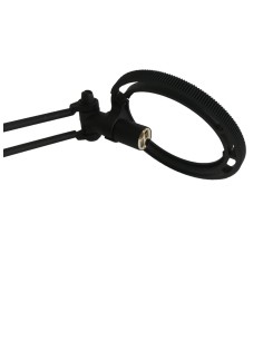 Applique murale Luceplan d12a01 Berenice cm30 35w noire avec ampoule sans réflecteur 2