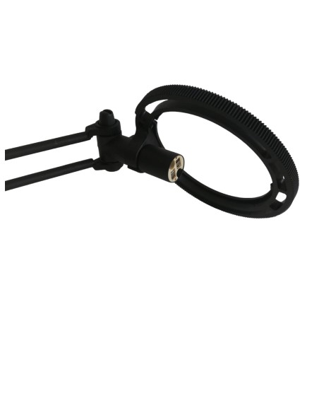 Luceplan d12a01 berenice lampada da parete cm30 35w nera con lampada senza riflettore