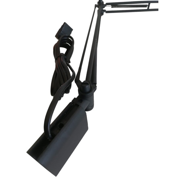 Luceplan d12a01 berenice lampada da parete cm30 35w nera con lampada senza riflettore