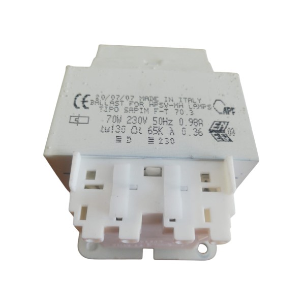Apf sapim ft 70.3 alimentatore per lampade hpsv-mh (sodio hp - ioduri metallici) 70w