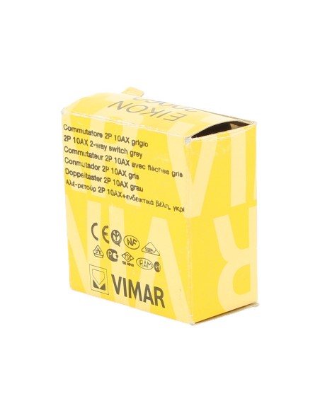 COMMUTATORE 2P 10AX GRIGIO