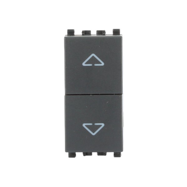 Vimar 20060 2P 10Ax Interrupteur Gris Eikon