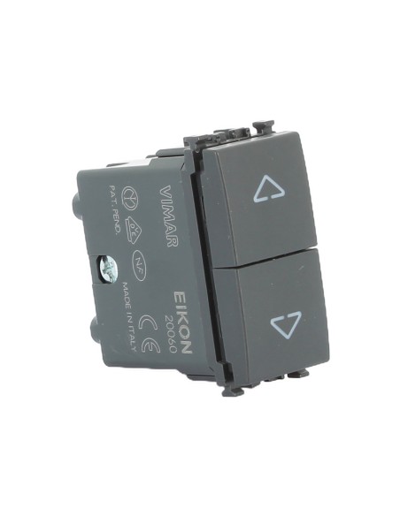 Vimar 20060 2P 10Ax Switch Grey Eikon