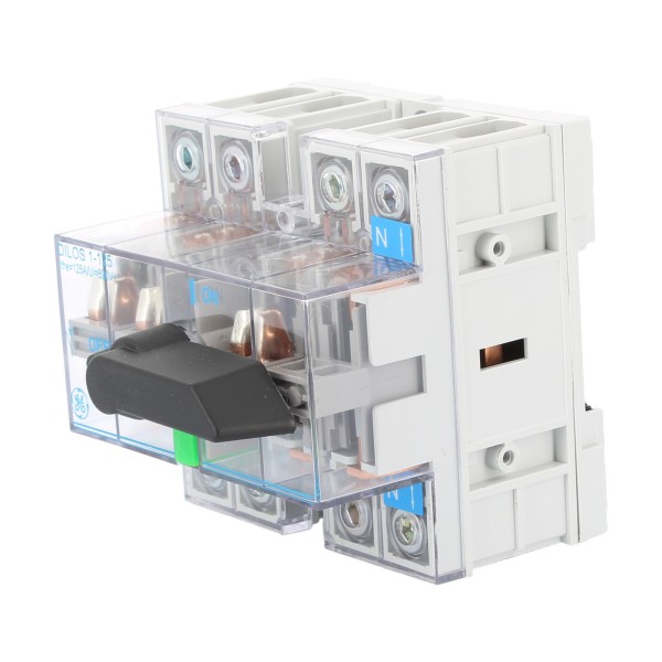 Ge power 730201 d//061517-201 3p n fix dilos 1 - 125 a switch
