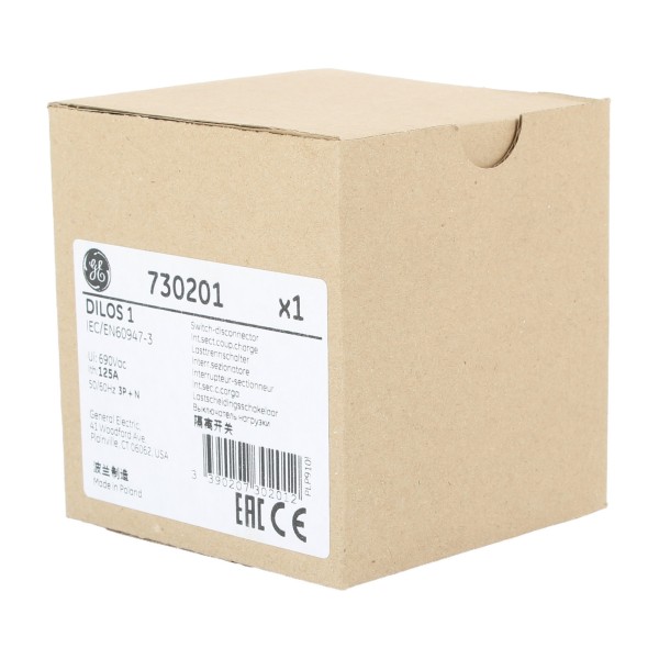 Ge power 730201 d//061517-201 sezionatore 3p n fix dilos 1 - 125 a