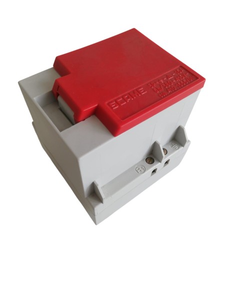 Scame parre 412.1666 recessed socket 3p+t 16a ip44 6h din mounting