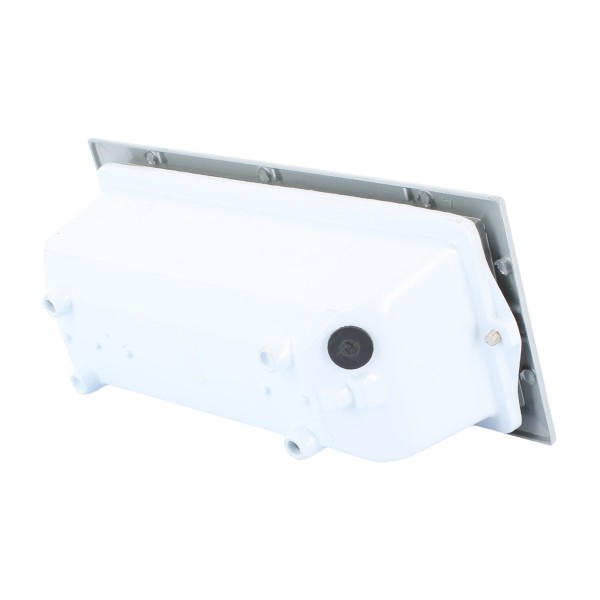 Poliplast 400436GR Daria segnapasso griglia e27 60w ip54 grigia Ip54