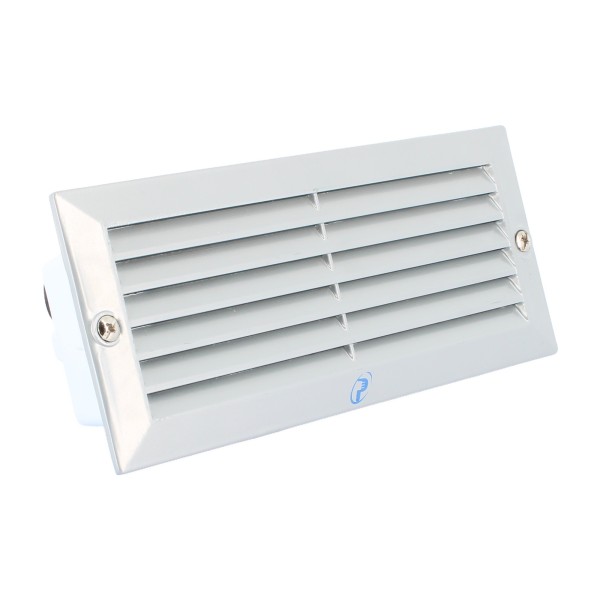 Poliplast 400436GR Daria segnapasso griglia e27 60w ip54 grigia Ip54