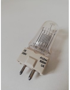 Lámpara halógena 500w gy 9.5 3200k a1//proyector 244 x 230v