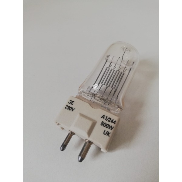 Lámpara halógena 500w gy 9.5 3200k a1//proyector 244 x 230v