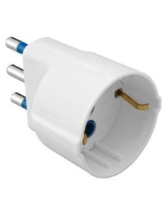 Gewiss gw28401 adaptateur multiple 2p t 10a 2u 10a blanc