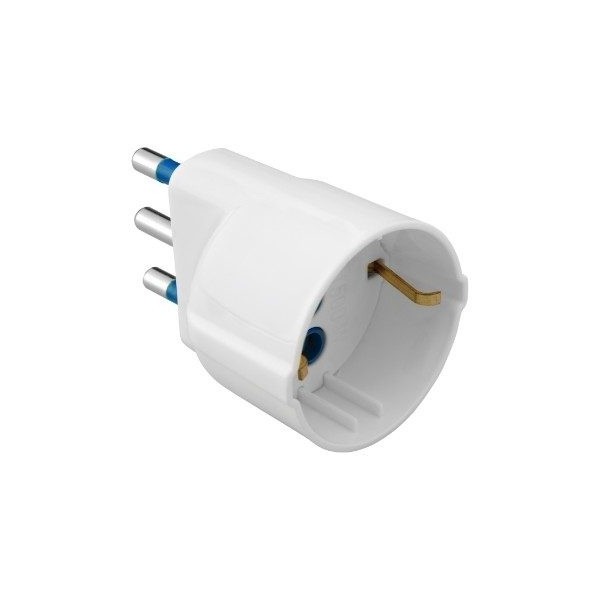 Adaptateur multiple Gewiss GW28401 2P T 10A 2U 10A blanc