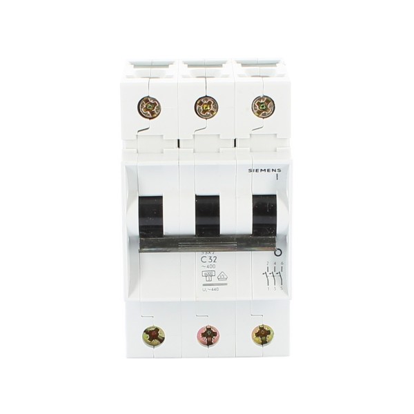 Siemens 5sx23327 interruttore magnetotermico 3p c 32a 400v 6ka