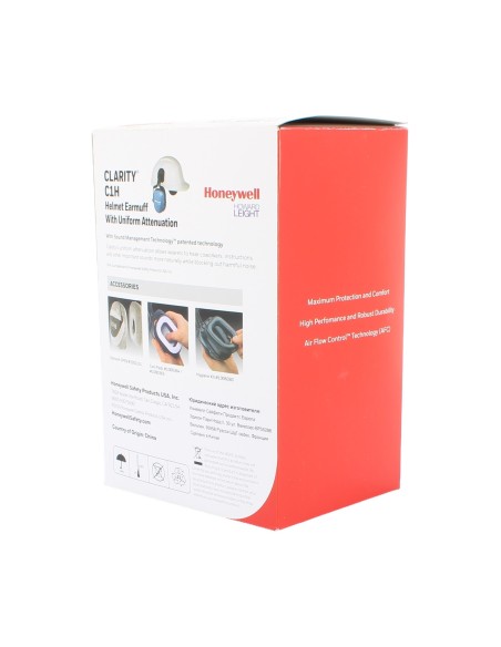 Honeywell Clarity C1H Uniform Attenuation Helmet Earmuffs