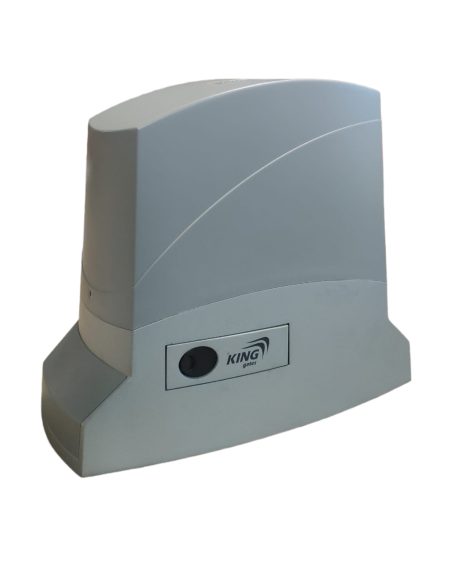 King gates irreversible motor 230vdc w/central.+receiver 500kg