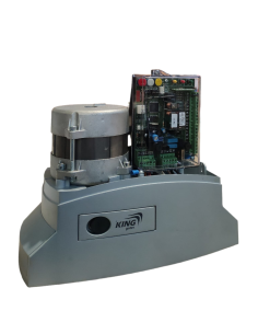 Moteur irréversible King Gates 230 Vcc avec centrale + récepteur 500 kg 2