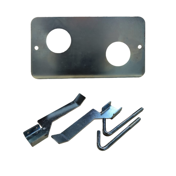 Moteur irréversible King Gates 230 Vcc avec centrale + récepteur 500 kg