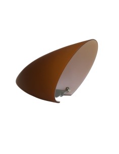 Luci fair applique verre opale ambré 1x150w e27 2