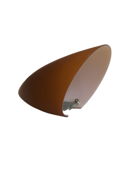 Luci fair applique verre opale ambré 1x150w e27