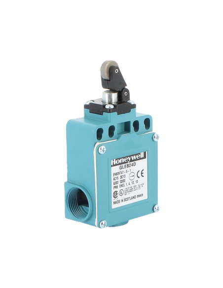 Honeywell gleb24d roller lever limit switch 6a 300v ip66 2na//2nc pg13,5 ul