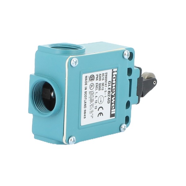 Honeywell gleb24d roller lever limit switch 6a 300v ip66 2na//2nc pg13,5 ul