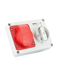 Gewiss gw66108 base con enclavamiento horizontal sin fondo 3p t 16a 400v 6h sin base portafusibles