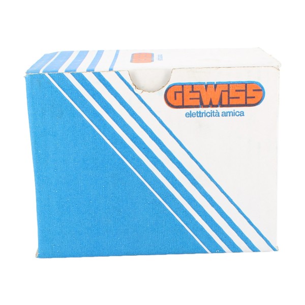 Gewiss gw66108 presa interbloccata orizzontale incasso 3p+t 16a 400v 6h senza base fusibili