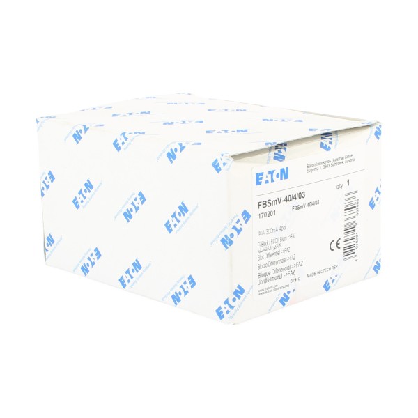 Eaton Fbsmv-40/4/03 bloc différentiel 40a 4p 0.3