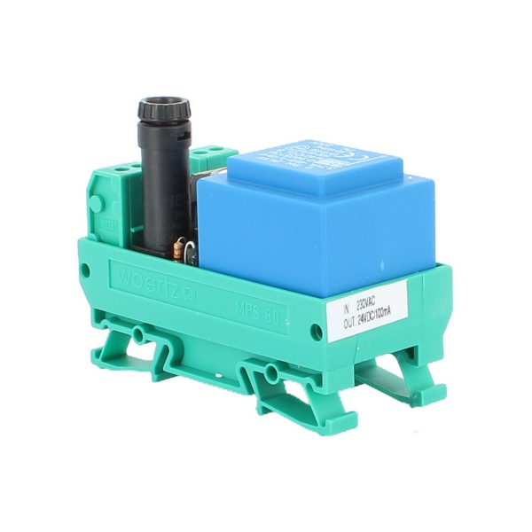 Alimentation miniature régulée Woertz 45220C/2 35-230 V CA 24 V CC