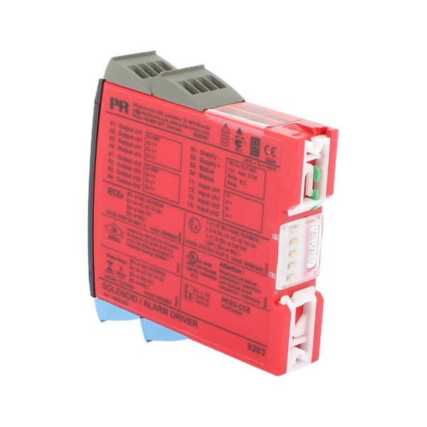 Pr electronics 9203b1b1 driver per solenoide allarme uscita per zona Atex - 2 canali