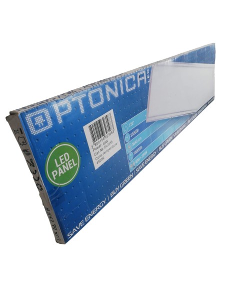 Optonica pannello led 30x120cm 48w 4500k luce naturale