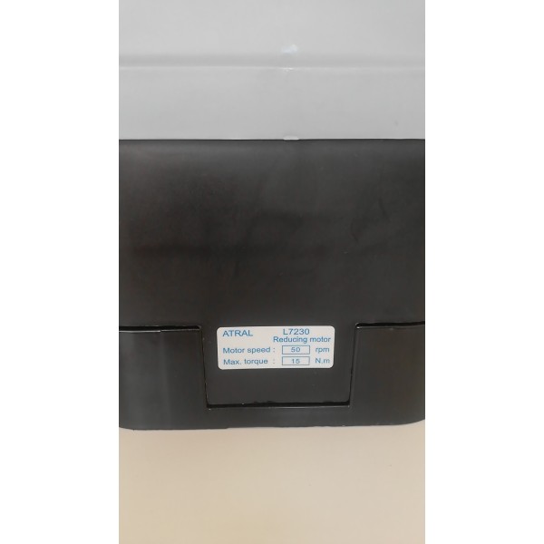 Logisty motore per cancello scorrevole l7230 12vcc 60w 400kg