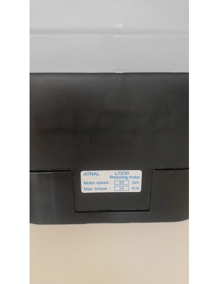 Logisty motore per cancello scorrevole l7230 12vcc 60w 400kg