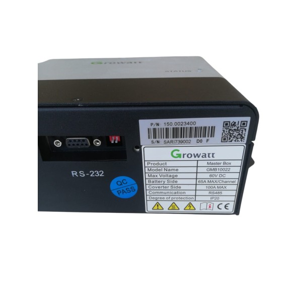 Growatt master box kit di espansione batteria cmb10022