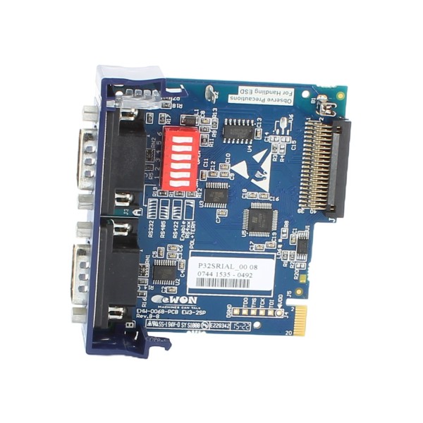 Flexy ewon 3301 card with 2 RS232/485 serial ports