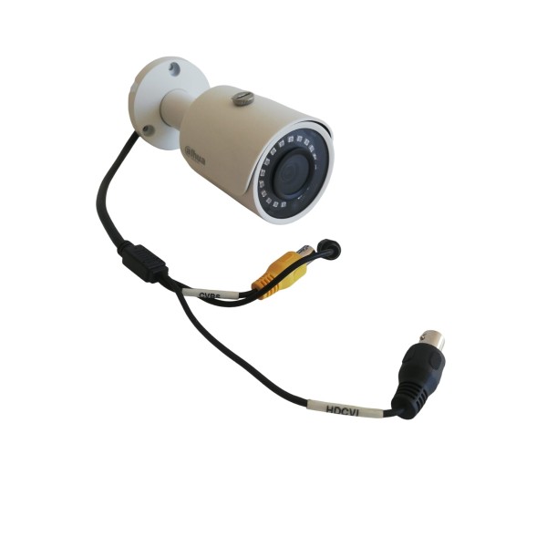Caméra bullet Dahua HAC-HFW2401S HDCVI 4 MP, objectif fixe 3-6 mm, portée IR30 m