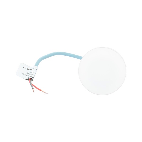 Ares 517073 Rho recessed spotlight warm white LED 2w 12-24v satin round diffuser ip67