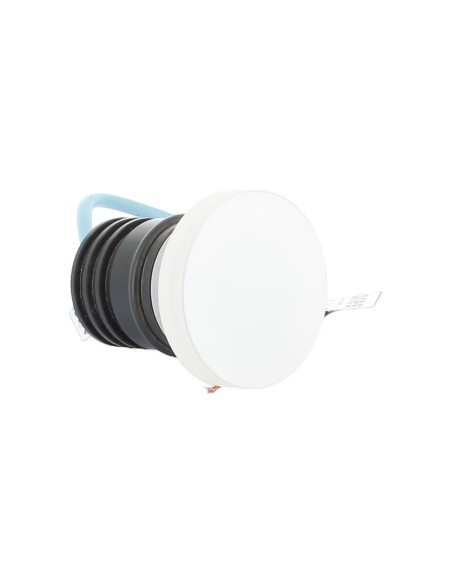 Ares 517073 Rho recessed spotlight warm white LED 2w 12-24v satin round diffuser ip67