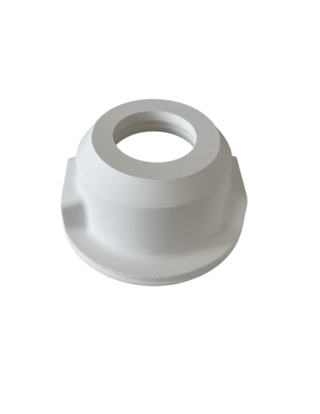 Round plaster recessed spotlight with GU10 glass and adjustable brackets for plasterboard, diam.120mm Prof.60mm