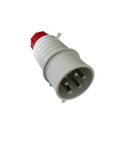 Enchufe móvil protegido Gewiss GW61009 3p+n+t 16a 400v 6h cableado rápido