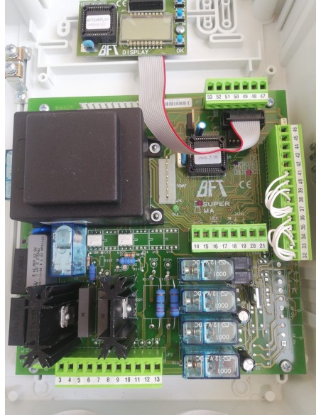 Panel de control Bft con pantalla integrada