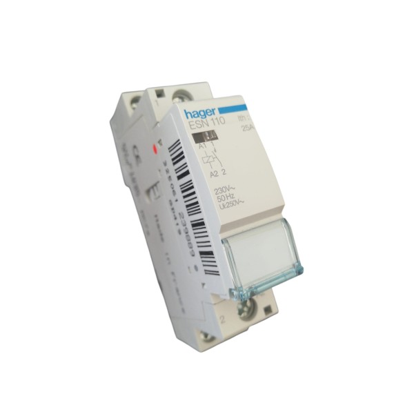 Hager esn110 contattore 25a 230v 1na 1 modulo din