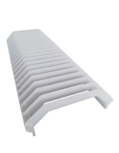 Novalux a7008 schermo lamellare per plafoniera 7000, lunghezza 30cm