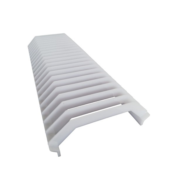 Novalux a7008 schermo lamellare per plafoniera 7000, lunghezza 30cm